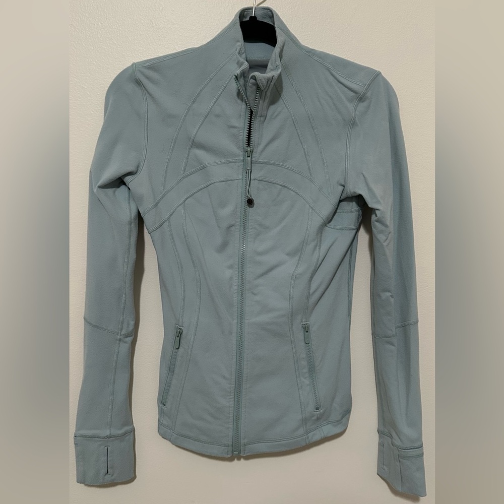 lululemon athletica Light Blue Define Jacket